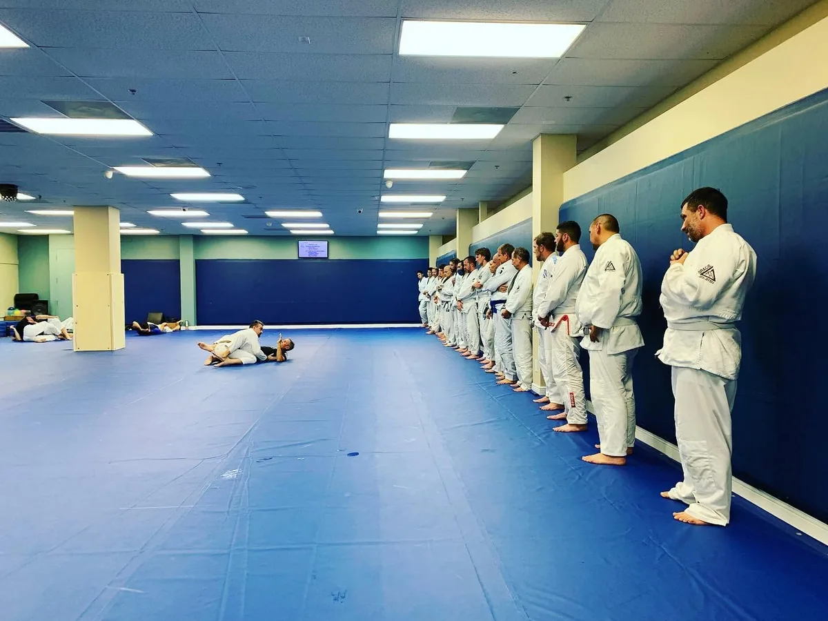 Training mats at Gracie Martial Arts in Stuart, FL