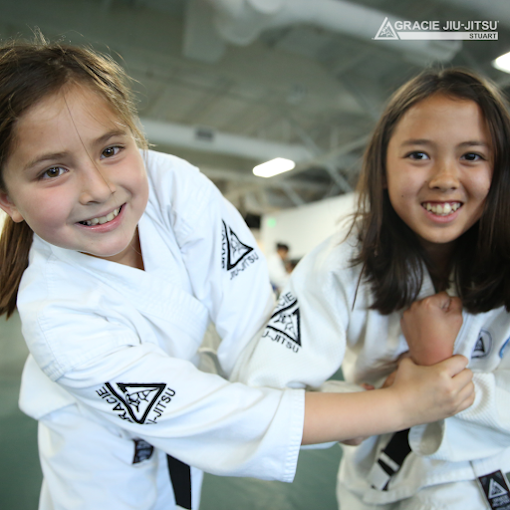 Kids martial arts class at Gracie Martial Arts